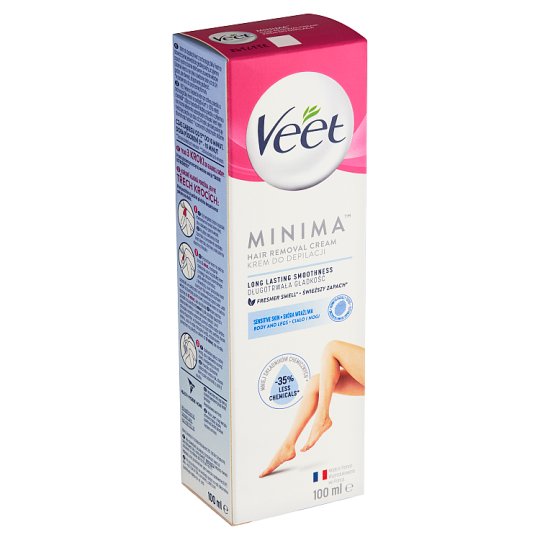 Veet MINIMA depilatory cream for sensitive skin, 100 ml