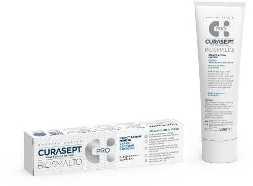 CURASEPT Biosmalto Mousse Caries Abrasion & Erosion Gentle Mint 50 ml