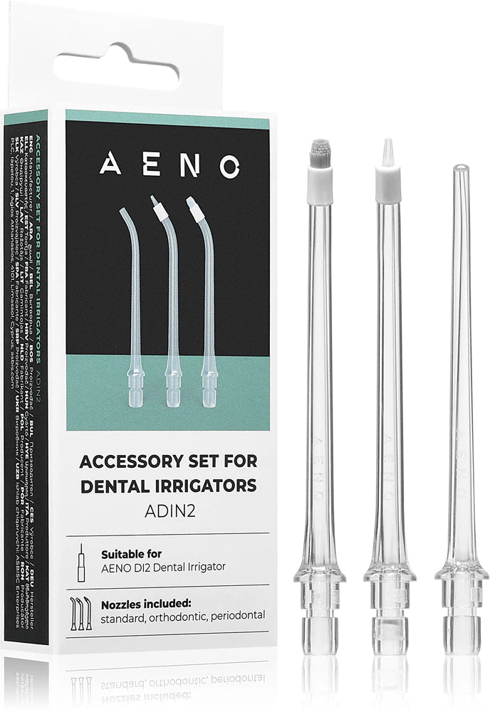 Aeno Accessory Set for Dental Irrigators ADIN2, 3 pcs