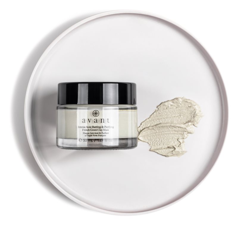 Avant Intense Acne Battling & Purifying French Green Clay Mask 50 ml