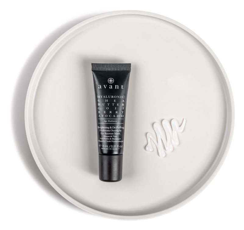 Avant Brightening & De-Puffing Hyaluronic Overnight Eye Recovery Mask 15 ml