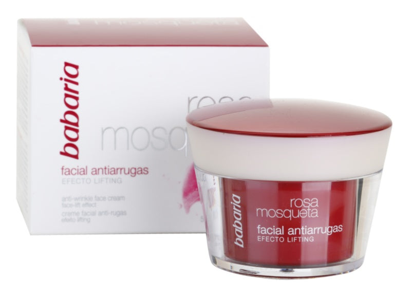 Babaria Rosa Mosqueta anti-wrinkle cream with a lifting effect 50 ml