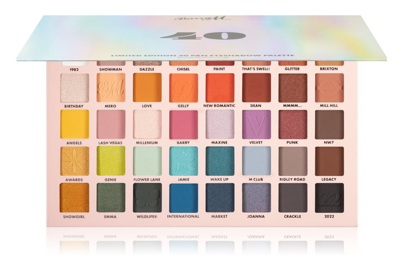Barry M 40 Mr. Palette Eye Shadow Palette 36 g