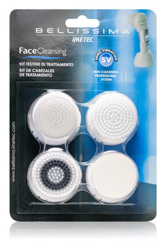 Refill Kit for Face Cleansing 5057 Replacement head for skin cleansing brush 4 pcs