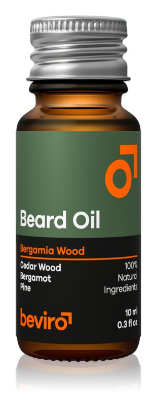 Beviro Bergamia Wood beard oil with a woody scent