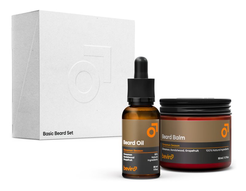 Beviro Cinnamon Season Basic Beard Set