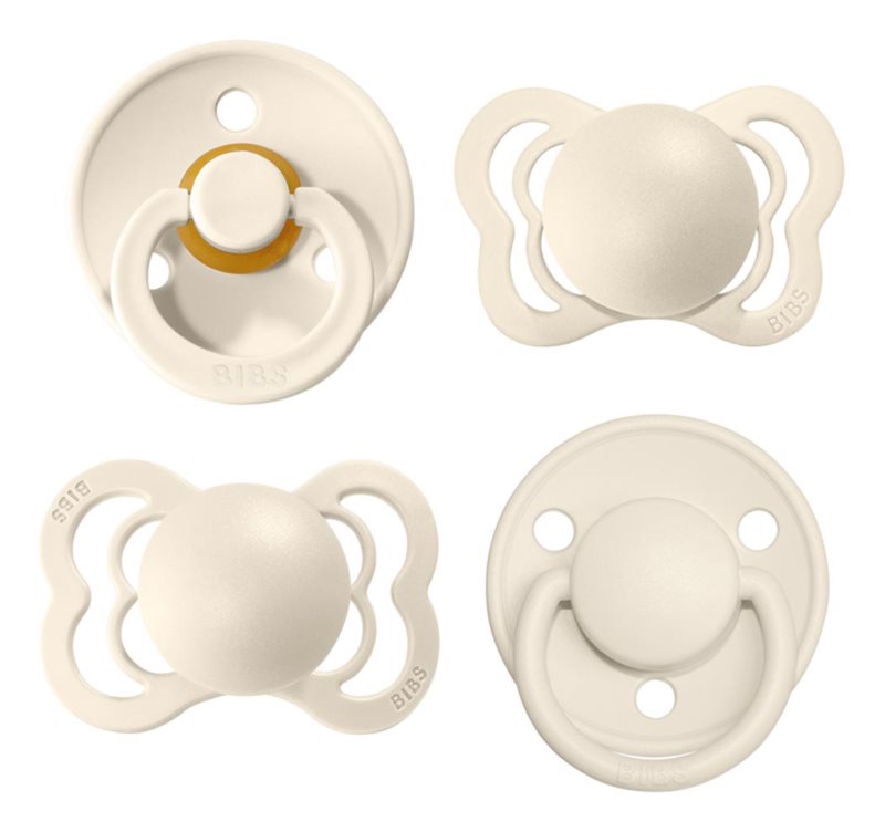 BIBS Pacifiers Try-It Size 1: 0+ months; 4 pcs