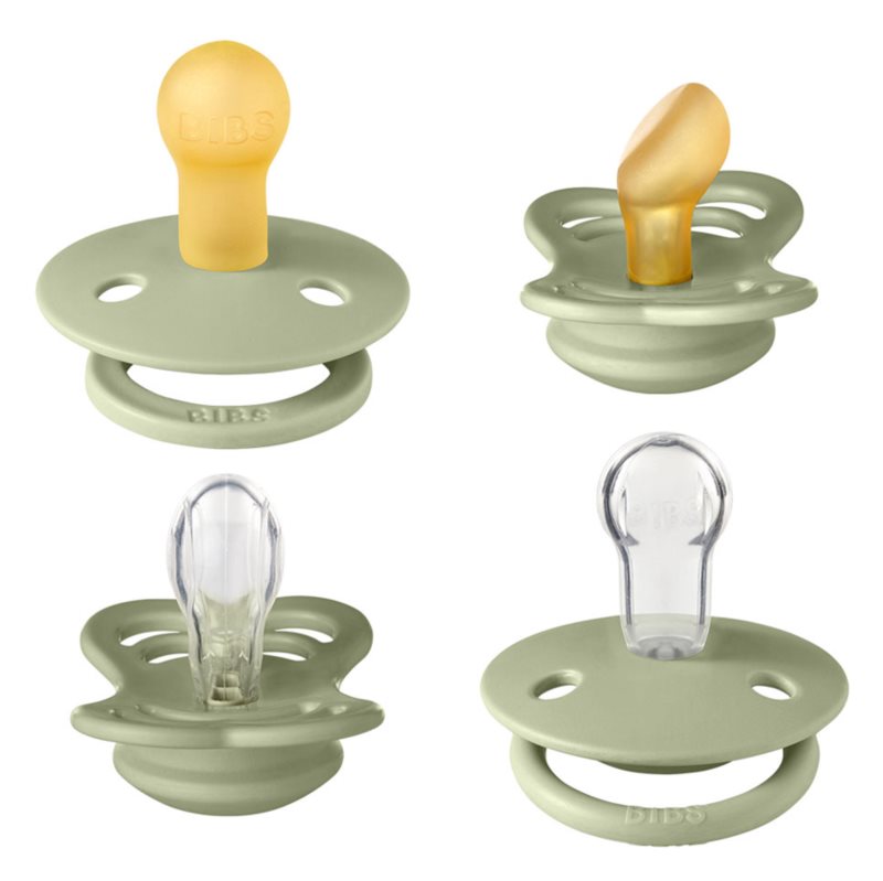 BIBS Pacifiers Try-It Size 1: 0+ months; 4 pcs