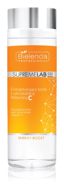 Bielenda Professional Supremelab Energy Boost energizing tonic with vitamin C 200 ml