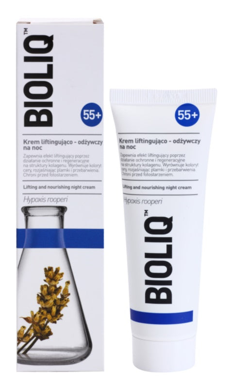 Bioliq 55+ intensive night cream for skin regeneration and renewal 50 ml