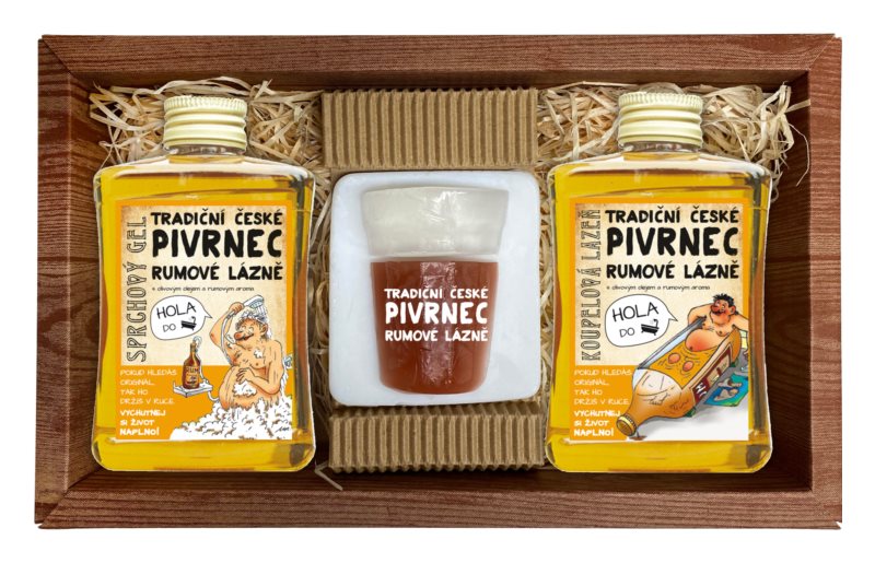 Bohemia Gifts & Cosmetics Pivrnec gift bath set for men