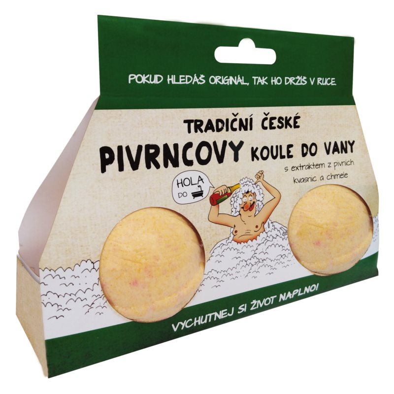Bohemia Gifts & Cosmetics Pivrnec sparkling bath balls 2x100 g