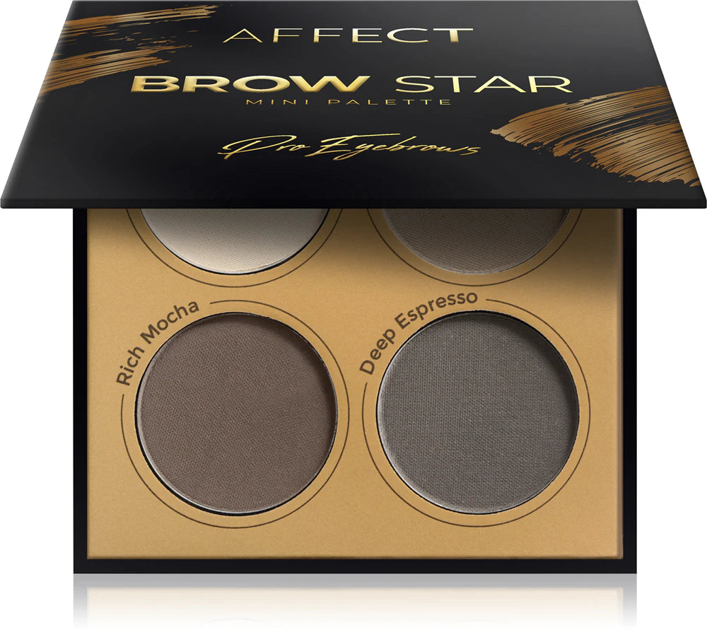 Affect Brow Star Eyebrow powder shadow palette