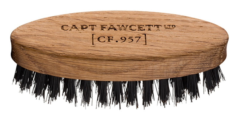 Captain Fawcett mustache brush with wild boar bristles CF.957