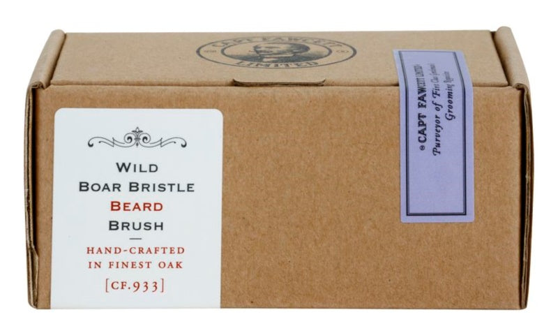 Captain Fawcett beard brush with wild boar bristles