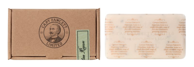 Captain Fawcett Expedition Reserve facial cleanser with peeling effect 165 g