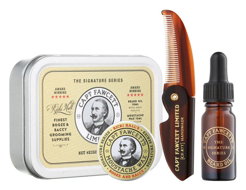 Captain Fawcett Ricki Hall's Beard Care gift set