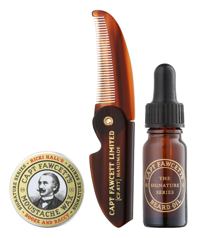 Captain Fawcett Ricki Hall's Beard Care gift set