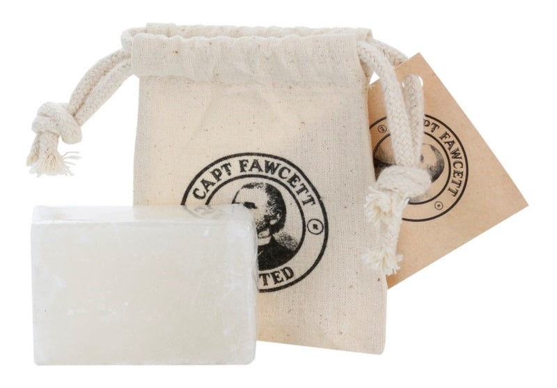 Captain Fawcett Shaving aluminum set