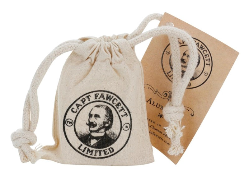 Captain Fawcett Shaving aluminum set