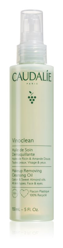 Caudalie Vinoclean cleansing and make-up removing oil for face and eyes 150 ml