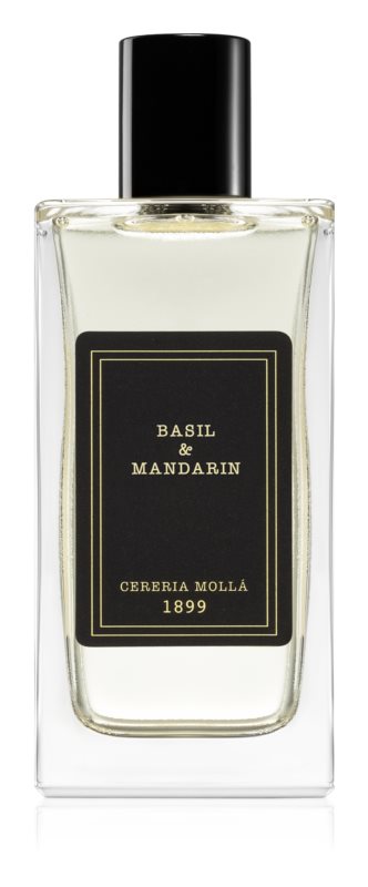 Cereria Mollá Basil & Mandarin household spray 100 ml
