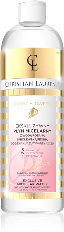 Christian Laurent Royal Flowers cleansing and make-up removing micellar water 3-in-1 - 500 ml
