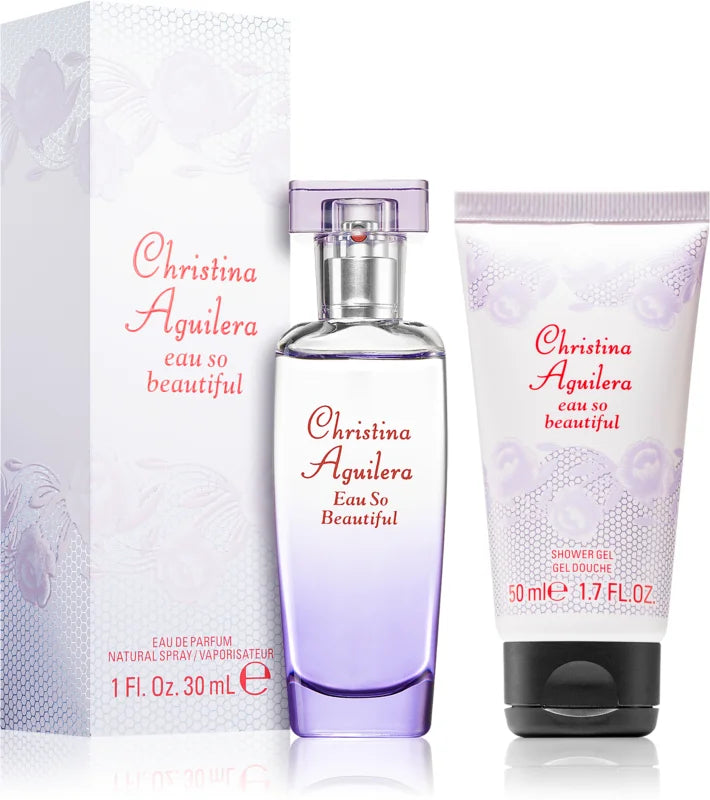 Christina Aguilera Eau So Beautiful gift set for women