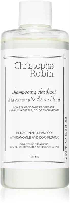 Christophe Robin Clarifying Shampoo with Chamomile and Cornflower 250 ml