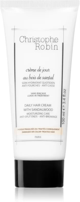 Christophe Robin Daily Hair Cream with Sandalwood 100 ml