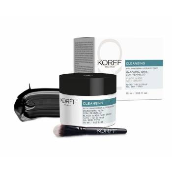 KORFF Cleansing black facial mask 75 ml