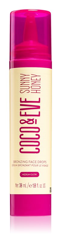 Coco & Eve Sunny Honey Bronzing Face Drops Medium Glow 30 ml