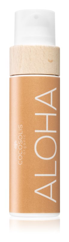 COCOSOLIS ALOHA tanning oil without SPF