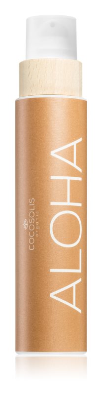 COCOSOLIS ALOHA tanning oil without SPF