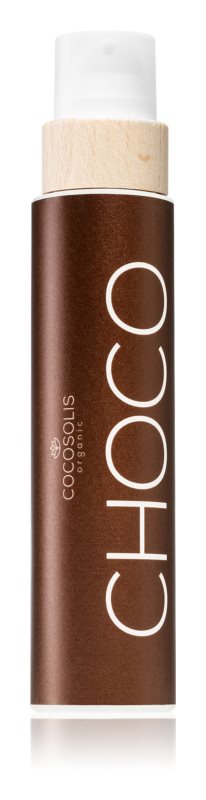 COCOSOLIS CHOCO tanning oil without SPF