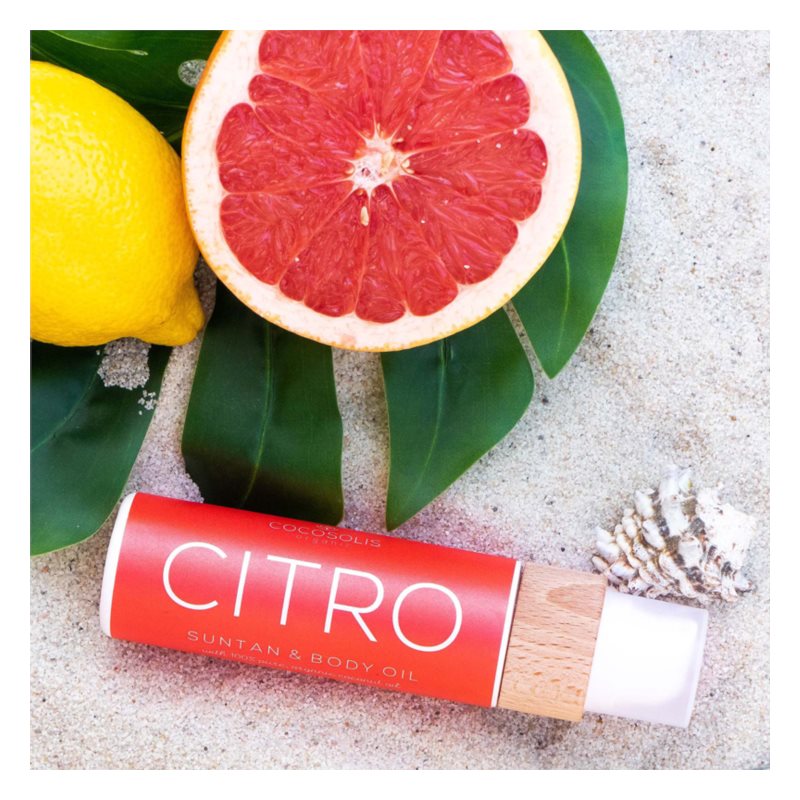 COCOSOLIS CITRO tanning oil without SPF Citrus Scent