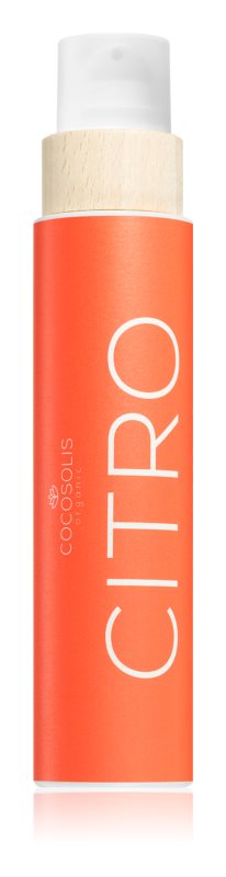 COCOSOLIS CITRO tanning oil without SPF Citrus Scent