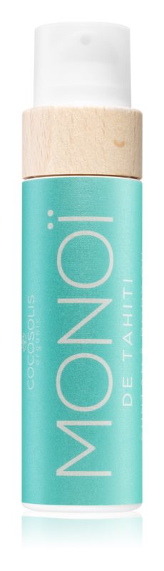 COCOSOLIS MONOI tanning oil without SPF Tahitian Gardenia Scent