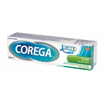 Corega Fresh extra strong denture fixation cream 40 g