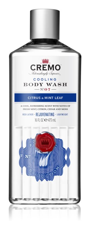 Cremo Cooling Body Wash Citrus & Mint Leaf 473 ml