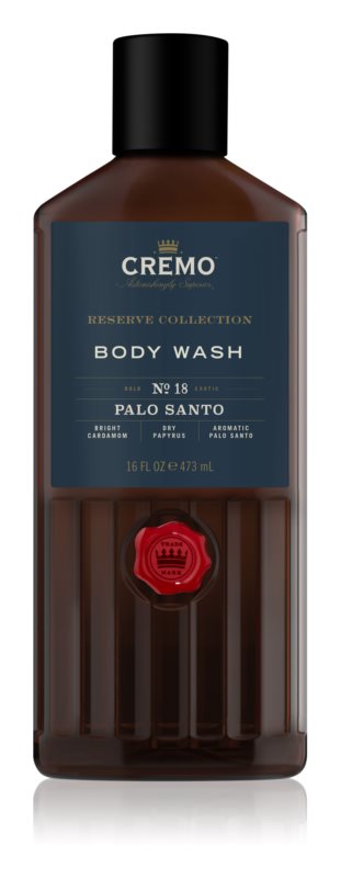 Cremo Reserve Collection Palo Santo shower gel 473 ml