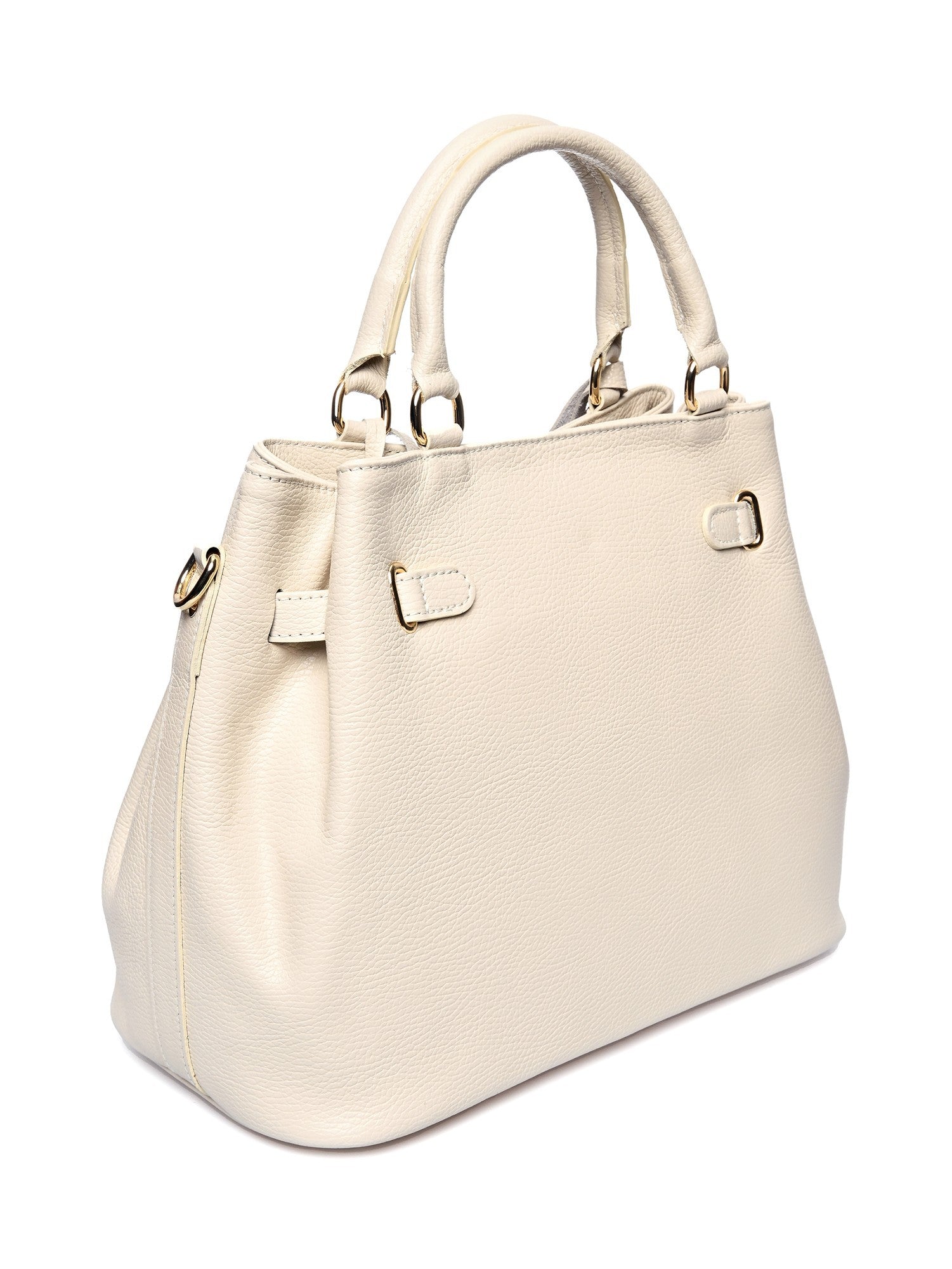 Anna Luchini Women's leather handbag White