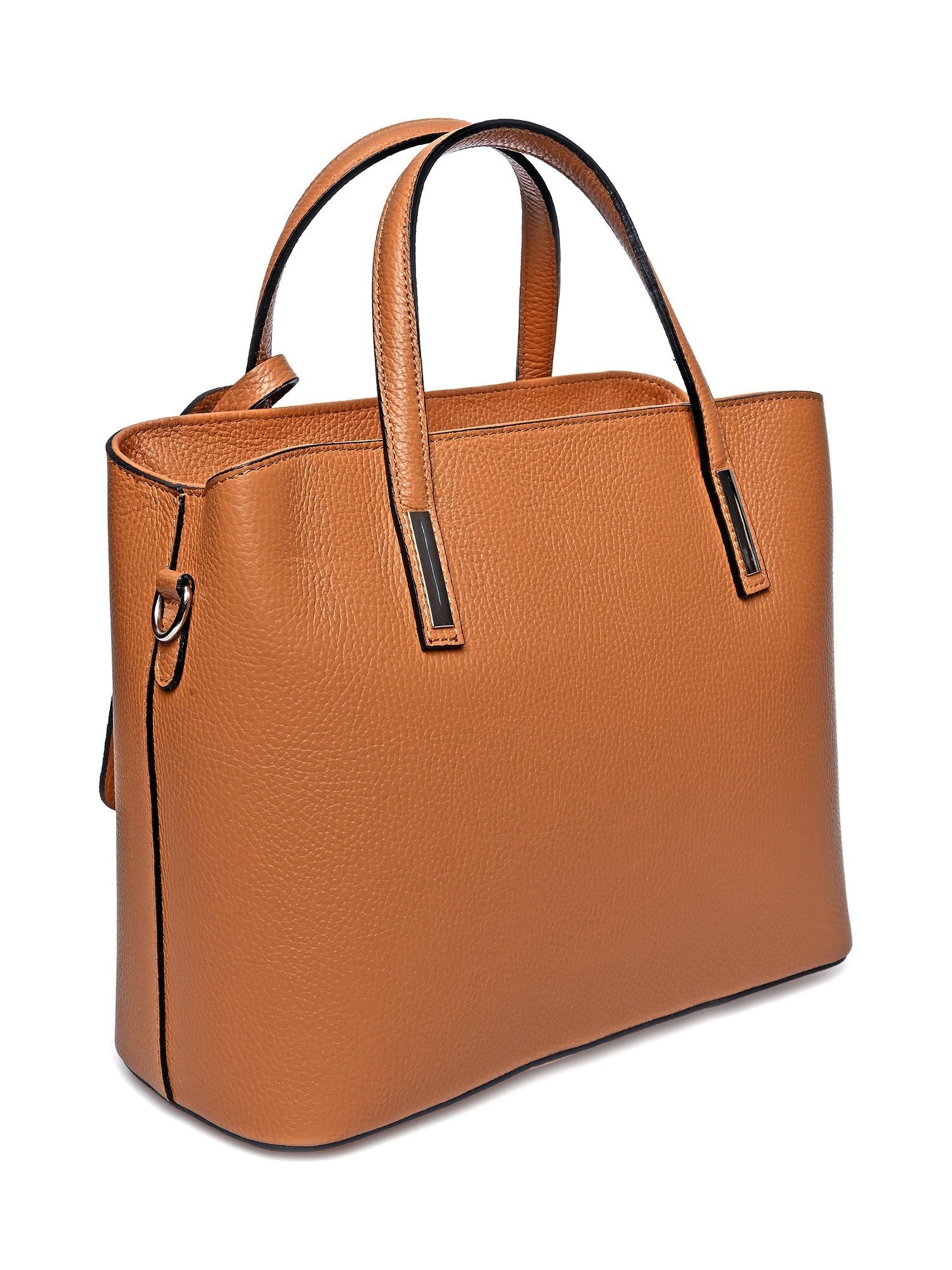 Anna Luchini Women's leather handbag Brown