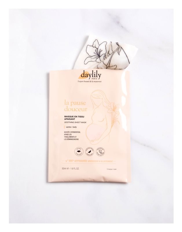 Daylily Mask In Soothing Fabric sheet mask for pregnant women 50 ml