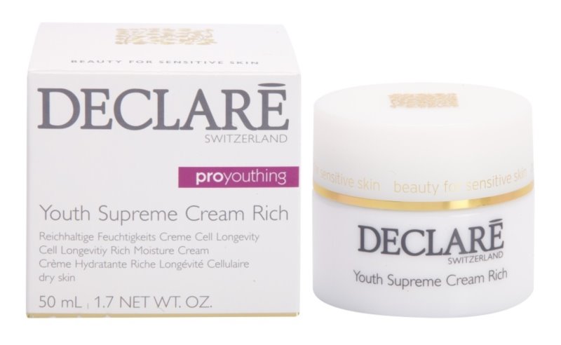 Declare Pro Youthing nourishing and moisturizing cream for skin rejuvenation 50 ml