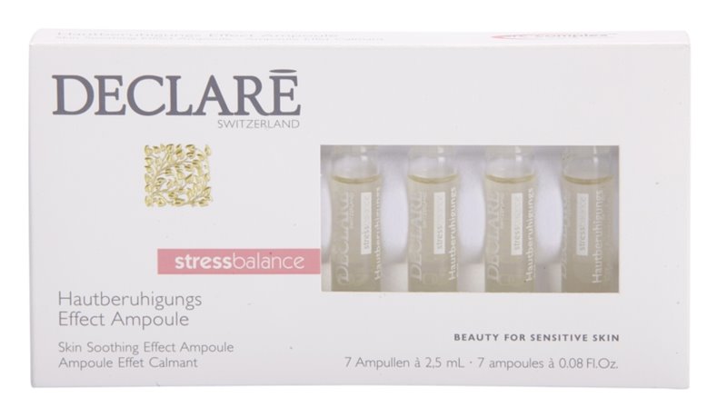 Declare Stress Balance Hautberuhigungs soothing serum Ampoule 7 x 2.5 ml