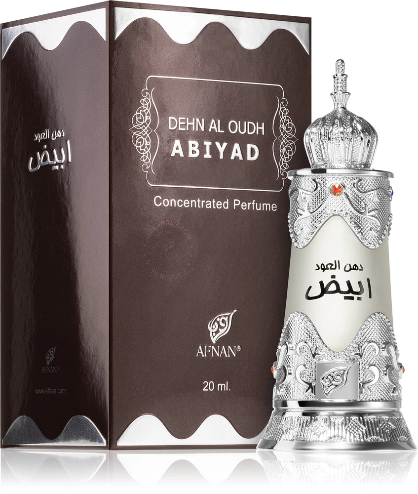Afnan Dehn Al Oudh Abiyad Concentrated Perfume 20 ml