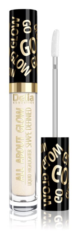 Delia Cosmetics All About Glow Shape Defined liquid highlighter 3g
