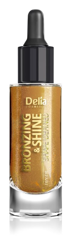 Delia Cosmetics Bronzing & Shine Shape Defined shimmering dry oil 20 ml