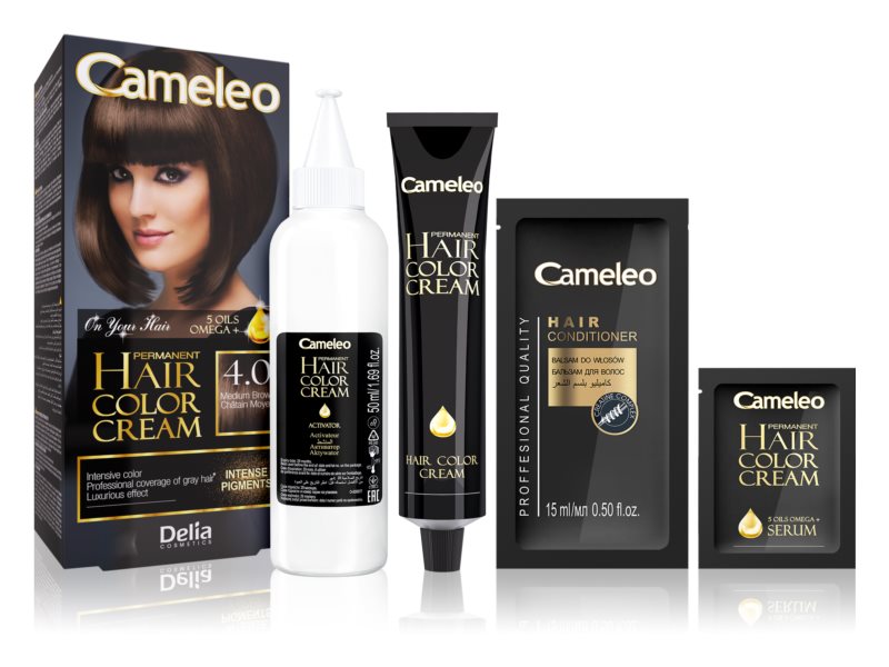 Delia Cosmetics Cameleo Omega permanent hair color